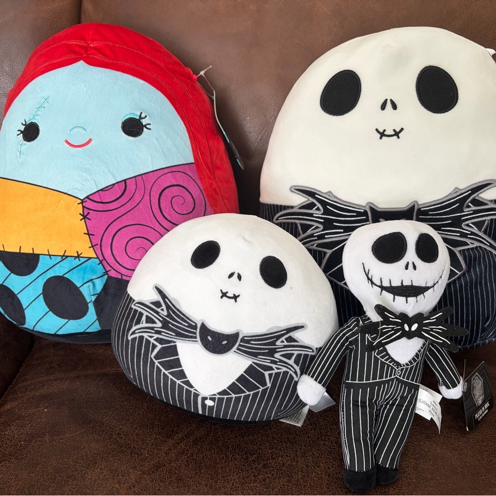 Nightmare Before Christmas Plush Set